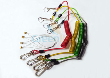 Reinforced Plastic Coil Lanyard
