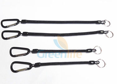 Fishing Accessory Safety Tool Lanyards 20 CM Long Expanding Customized