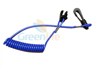 Plastic Fashionable Kill Switch Cord Blue Plastic Engine Safety Rip Cord Leash