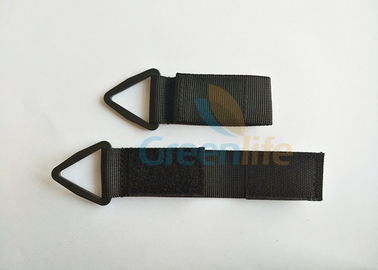 Custom Safety Webbing Loop Straps Nylon Web Belt With Triangle Plastic Ring
