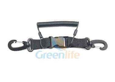Anti Drop Coiled Extended Rope 59'' Quick Release Lanyard