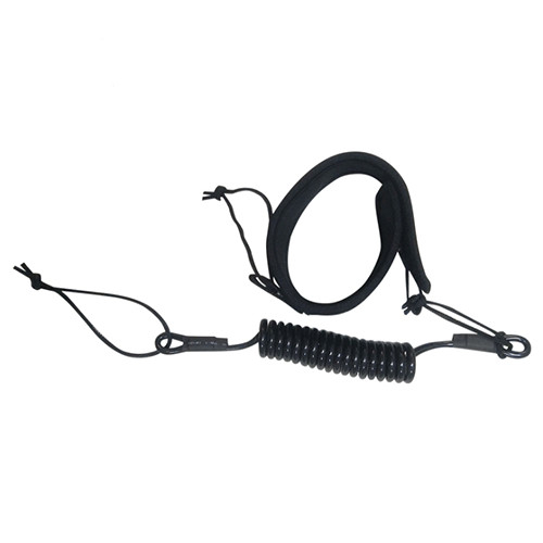 ROHS 28MM Spiral Coil Leg Tether With Nylon String Loops