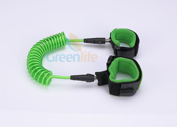Expanding1.5 Metre Toddler Wrist Leash , Green Spring Child Safety Harness