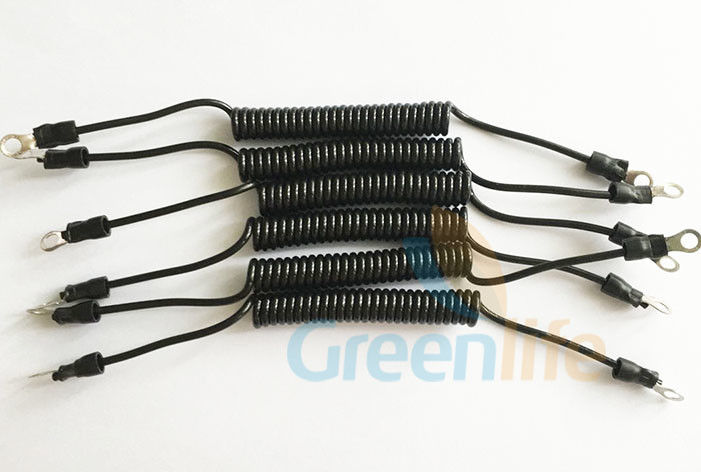 8CM Tail Coiled Security Cable