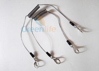 Quick Loster Release Retractable Tool Lanyard With Long Straight Line