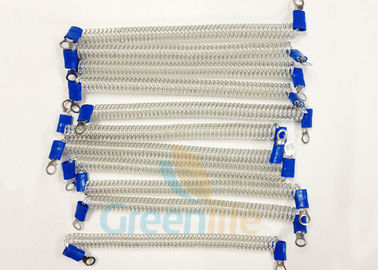 Stop - Dropping Plastic Coiled Security Tethers Translucent 15 CM Wire Ropes