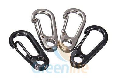 Zinc Alloy Nickle Lanyard Accessories Black Surface Press - In Snap Hook