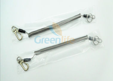 Spring Steel Wire Lanyard Hands Free For Clipping To Your Valuable Facilitates